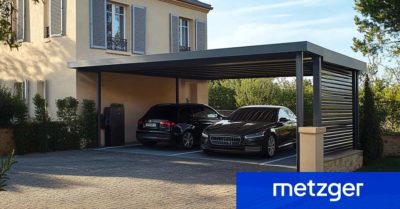 Un carport adapté pour 2 voitures