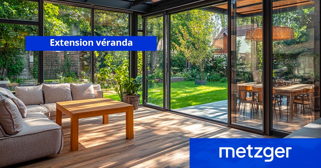 veranda extension maison famille